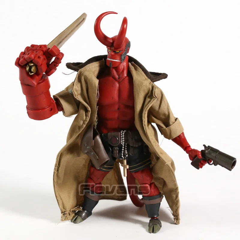1000 игрушки Темный конь Hellboy 1/12 Масштаб ПВХ фигурка Collecion фигурка игрушка