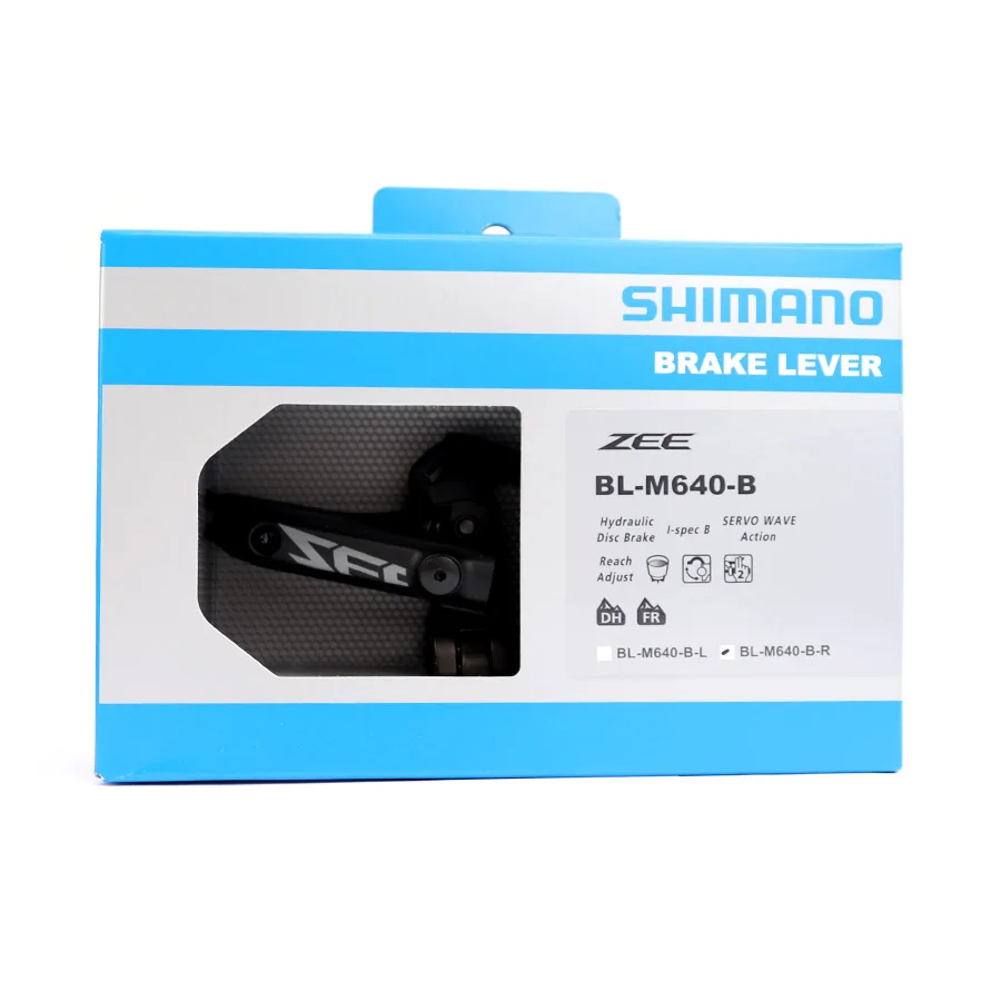 Shimano ZEE BL M640 тормозной рычаг гидравлический дисковый тормозной рычаг MTB Shimano оригинальная коробка-Упакованные Левые/правые детали для горного велосипеда