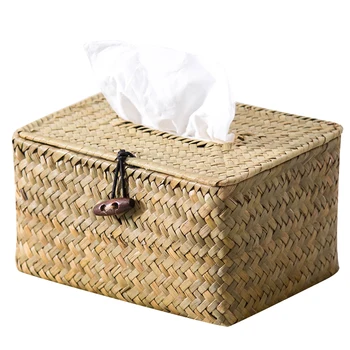 

Vintage Napkin Cover Table Rectangular Wooden Wet Wipes Box Paper Case Sporta Servilleta Tissue Storage Holder Dispenser KK60TB
