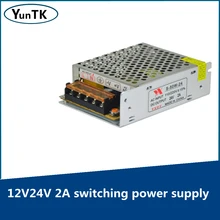 AC 220V to DC 12V 24V Switching Power Supply 2A 50W Motor Surveillance Camera Transformer Converter
