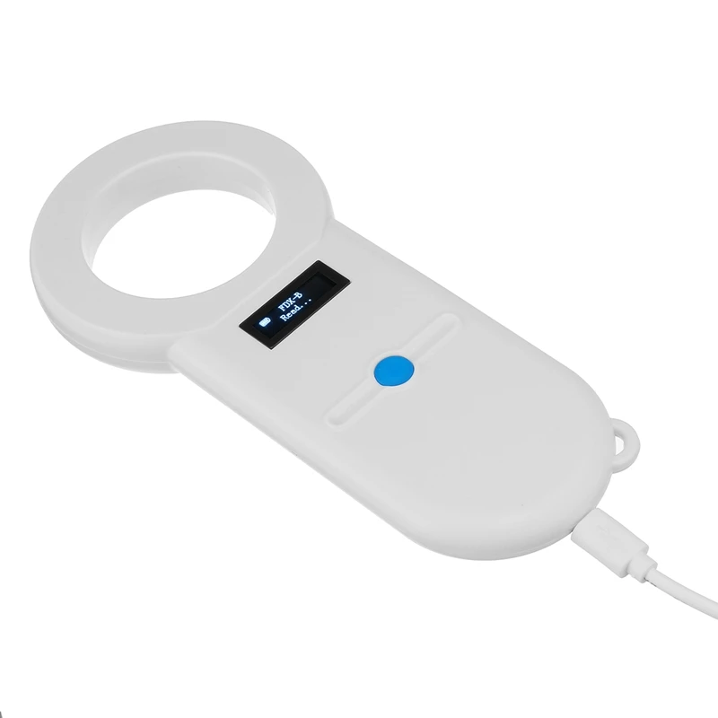 Pet Microchip Scanner Animal ID Reader Handheld USB RFID for Dog Cat Horse 134.2Khz | Дом и сад