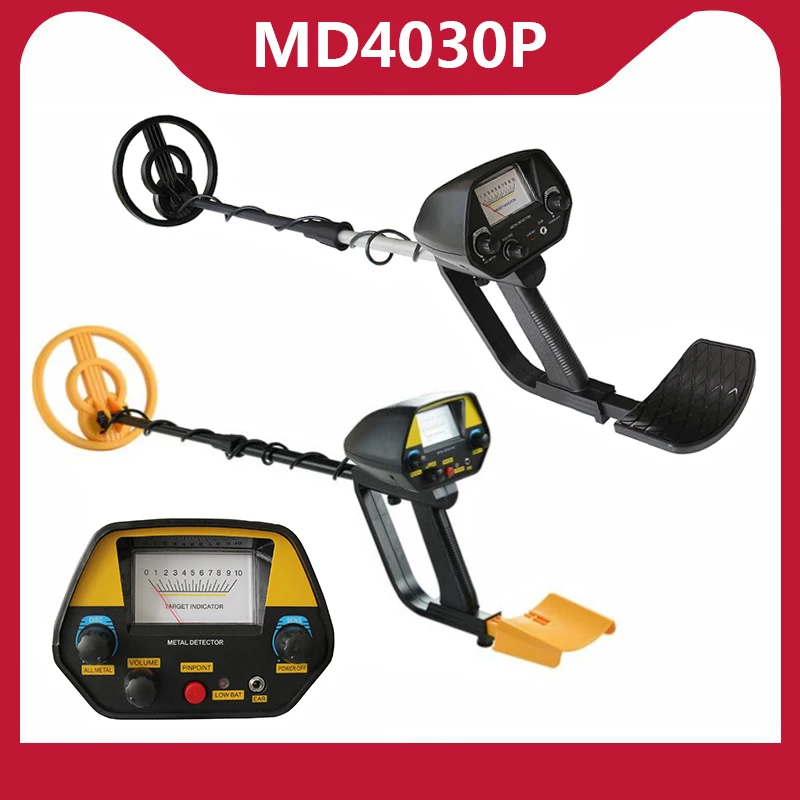 MD4030P Metal Detector Underground Gold Pinpointing Treasure Hunter Seeker Portable | Инструменты