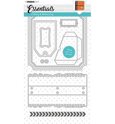 

AliliArts Metal Cutting Dies 3D Essentials Frame #5 diy Scrapbooking Photo Album Decorative Embossing PaperCard Crafts Die