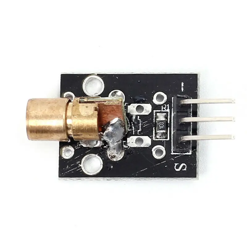 10pcs/set Laser Receiver Sensor Module 650nm KY-008 Transmitter For Arduino AVR 10pcs/set Laser Receiver Sensor Module 650nm KY-008 Transmitter For Arduino AVR