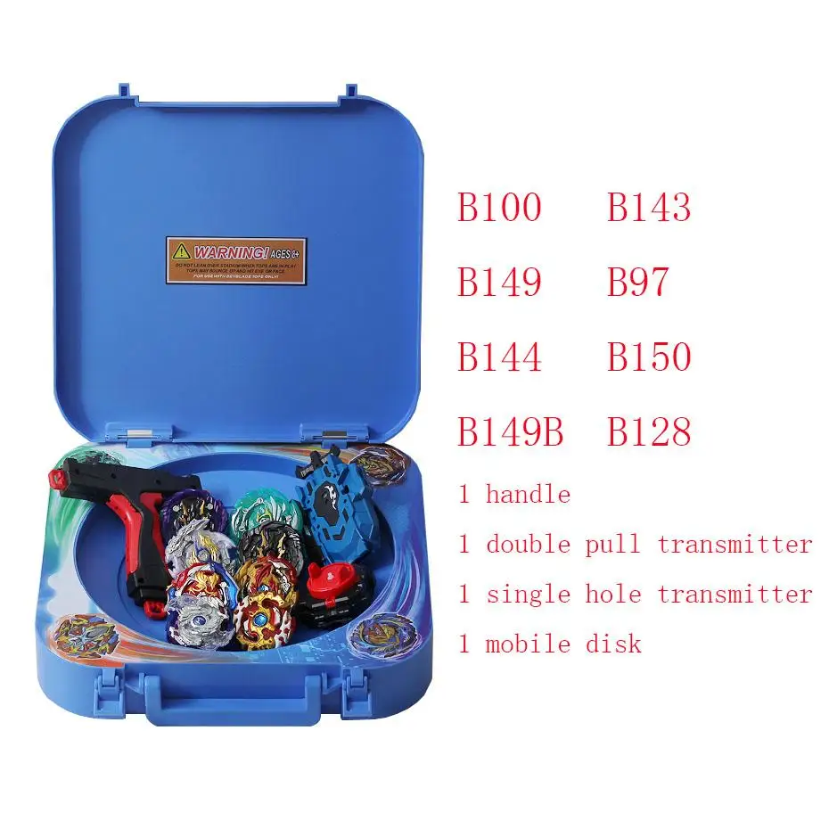 Новая игра Beyblade Burst Сплит B-149 Арена Bayblade набор металлический Fusion Combat Gyro 4D с 4 пусковыми установками, может вращаться верхнее лезвие игрушки