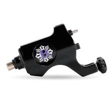 1 шт. роторная машина для татуировки, Перманентный макияж, моторный пистолет, профессиональная Черная машина, бесшумные комплекты, принадлежности для татуировки