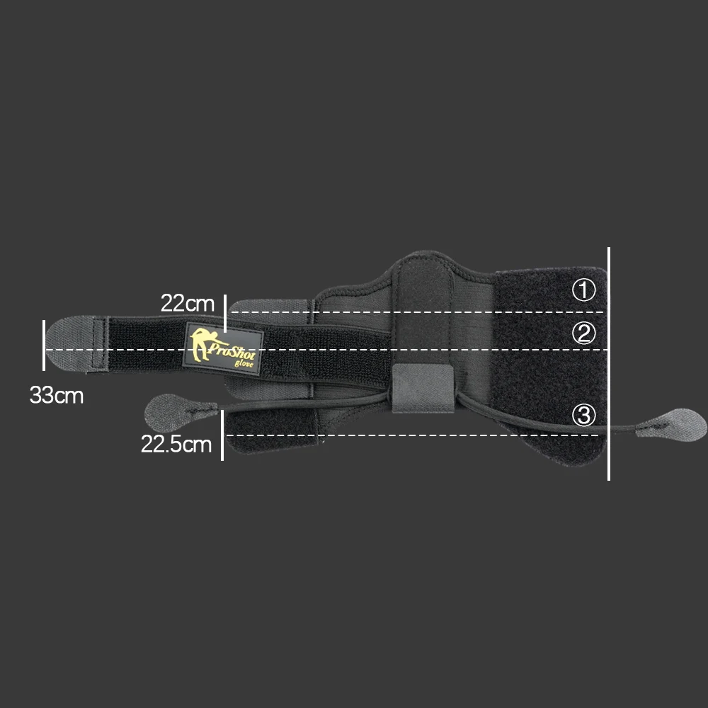 Guanti CRICAL Train Tool Integrated Wrist Trainer Corrector Wristband Glove Pool Carom Snooker Practice accessori da biliardo