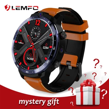 

LEMFO LEM12 Smart Watch Android Face ID 3GB 32GB dual-camera 1.6 inch 1800mah LET 4G Smartwatch Strap Replaceable