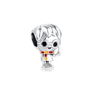 

Sterling Silver Jewelry Harry Charm Magic Collection Fits European Silver Bracelets For Woman DIY Beads For Jewelry Making