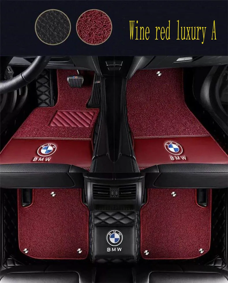 

Car floor mats with Logo/Brand Logo for Ford Explorer (U502) Kuga Escape Fusion Mondeo Edge Ecosport Fiesta Mk7 focus 5D carpet