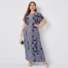 

Ramadan African Dresses For Women Vestidos Plus Size Abaya Dubai Arabic Turkey Islam Muslim Long Dress Robe Musulmane Longue