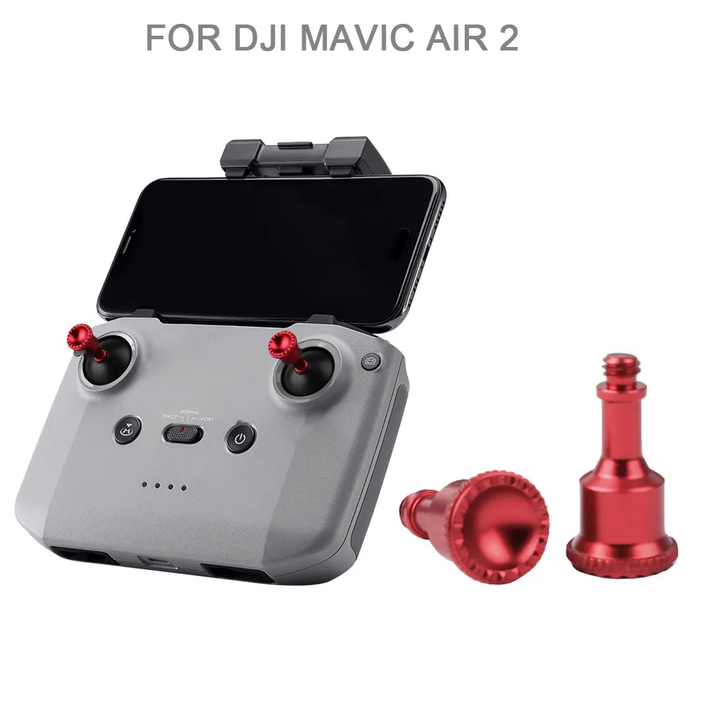 2Pcs Controller Sticks Thumb Rocker Joystick For DJI Mavic Air 2 Drone Remote Control Transmitter drone Accessories for dji