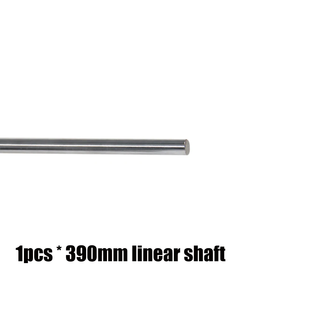 390mm T8 линейный вал 285 мм 300 мм 320 мм 330 мм 350 мм 370 мм 390 мм 400 мм длина 3d принтер части направляющий стержень диаметр 8 мм - Цвет: 390mm