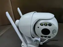 HISMAHO-Cámara de vigilancia IP, monitor de seguridad al aire libre, wifi con panel solar de 8W para la batería, PTZ de 1080P para CCTV, soporta tarjeta SIM 4G