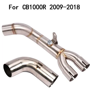 

For 2009-2018 CB1000R Motorcycle Exhaust Pipe Delete Replace Catalyst Slip On Original Muffler Stainless Steel Pipe