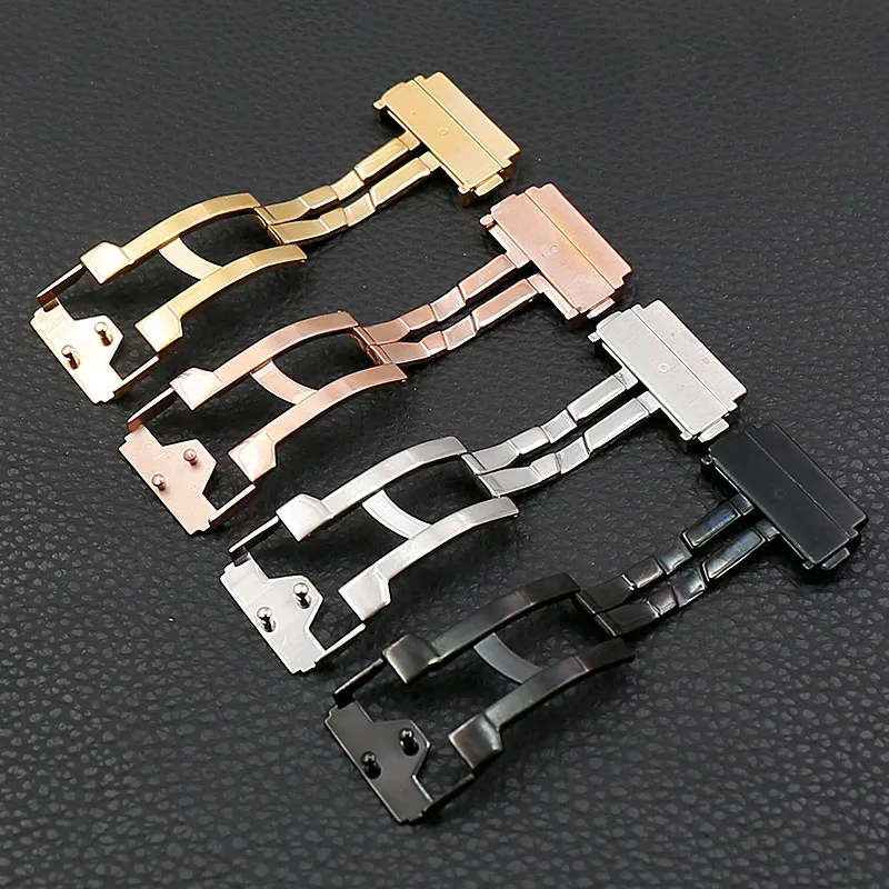 Stainless steel strap buckle watch accessories for HUBLOT sports waterproof watch with wrist strap steel buckle 18mm20mm22mm24mm