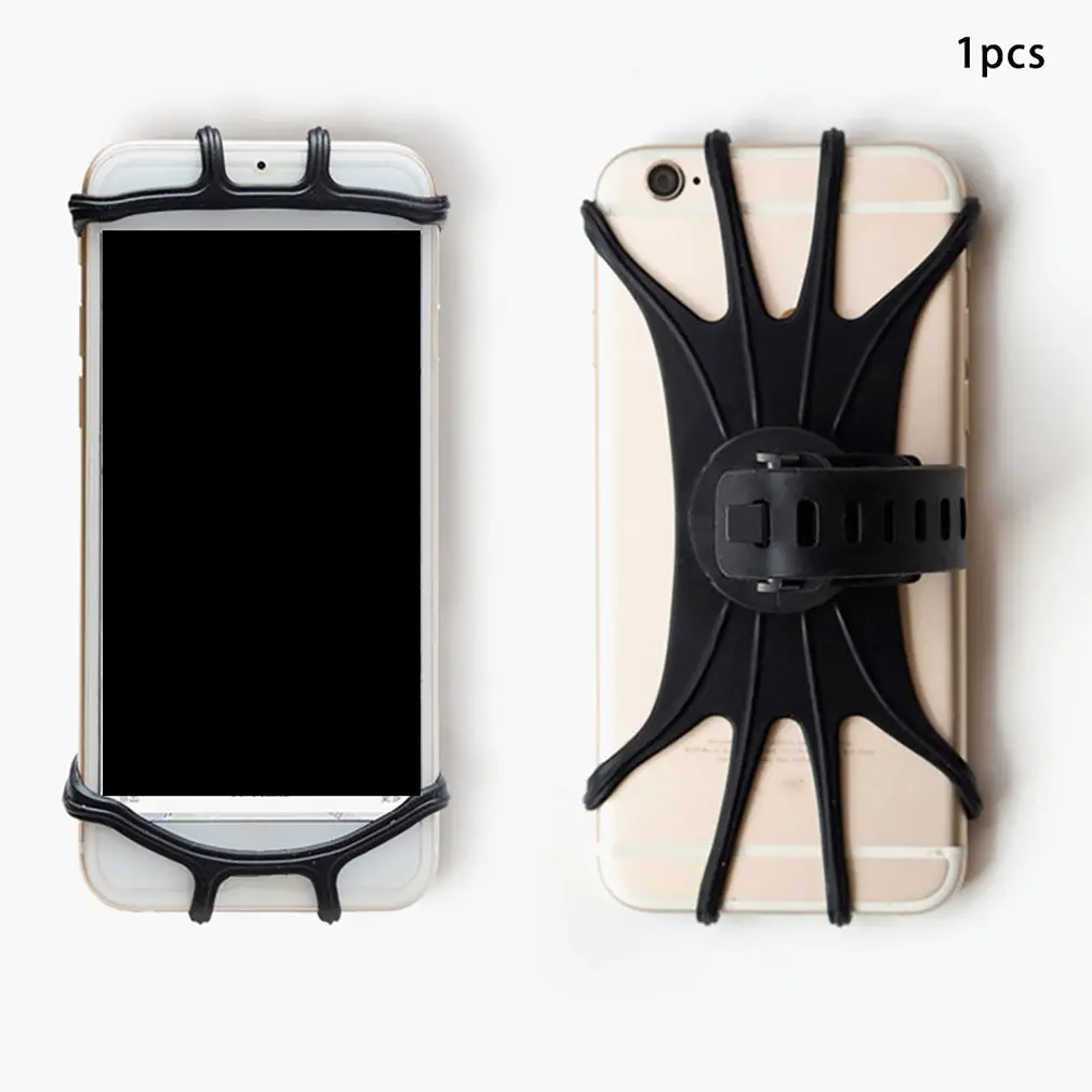 Portable Silicone Strap Mountain Bike Mobile Navigation Bracket Safety Strap Bracket Bicycle Bracket Strap