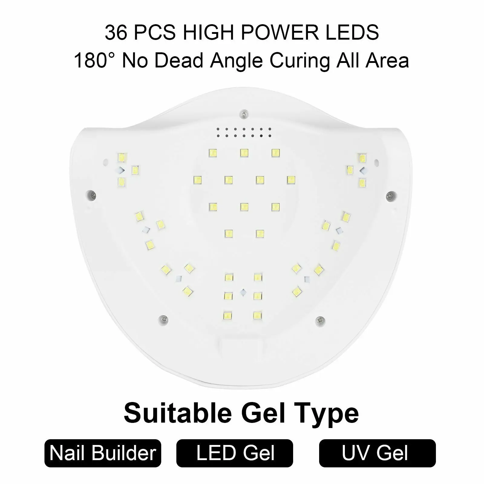 SUNX УФ светодиодный Сушилка для ногтей 54 Вт светодиодный на гвозде лампа, лампа для сушки гель-лака с нижней 30 s/60 s/90 s таймер ЖК-дисплей