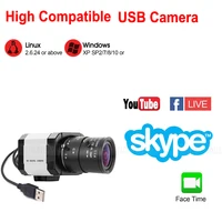 REDEAGLE Industrial 6mm/2.8-12mm Varifocal Zoom CS Lens HD 2K USB PC Webcam Mini UVC Video Teaching Conference Camera 2