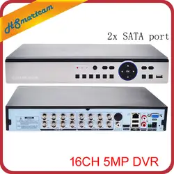 16CH AHD 4MP HD DVR 4CH 8CH видеонаблюдения Видео регистраторы 1080P HDMI USB 3G Wi-Fi XMEYE поддержка 8CH 4MP (аналоговый) + 8CH 4MP (IP)