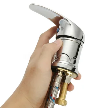 

Spray Hose Hair Washing Bathroom Barber Shop Hot Cold Mixer Shampoo Bowl Parts Single Lever Durable Water Faucet Set Home Shower