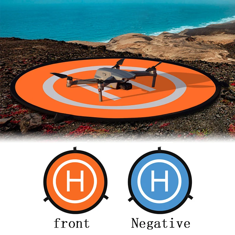 Посадочная площадка для дрона 55 75 см DJI FPV COMBO Mavic Air 2 2S Mini Pro Spark Phantom 3 4 складная
