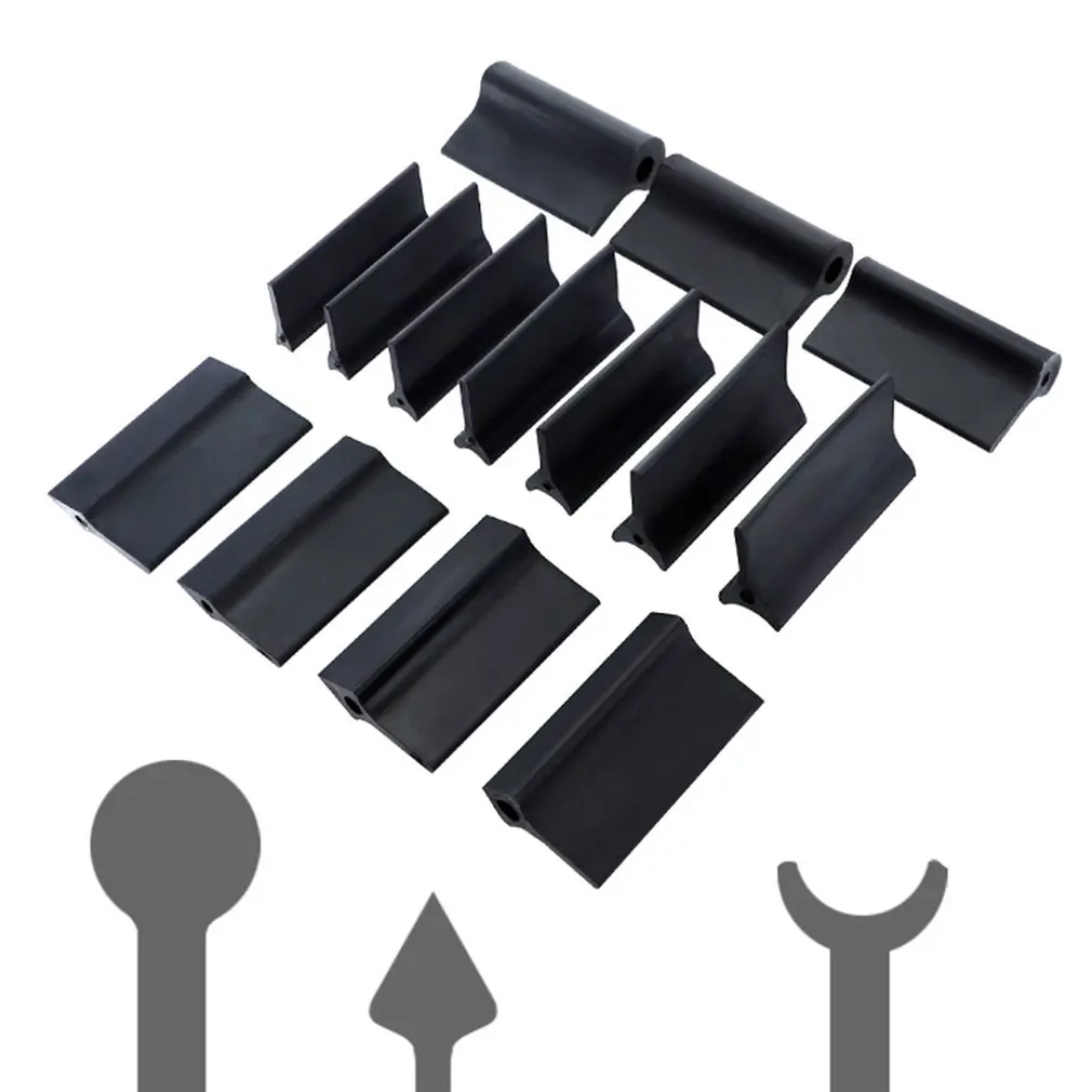 

14Pcs/set Woodworking Sanding Blocks Polishing Pad Rubber Sandpaper Mat Convex Concave Lathe Wood Grinding Polishing Tool