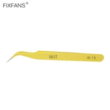 Япония остроумие прецизионные изогнутые антистатические пинцеты антимагнитные пинцеты из нержавеющей стали Инструменты для ремонта телефона