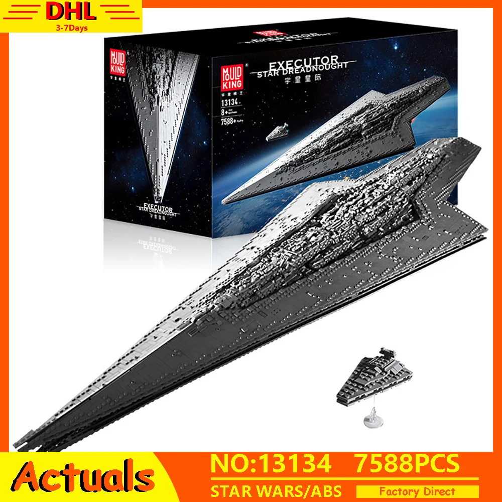 

StarWars The UCS Executor Imperial Destroyer MOC-23556 Bricks Model Building Blocks Compatible with lepins 10221 Toys Kids Gifts