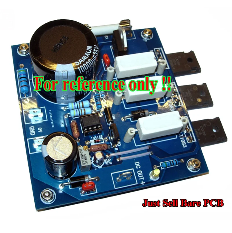 LT1083/LT1084/LM338 Parallel Linear Regulated Power Supply Bare PCB Board For Audio Amplifier audio amplifier pcb