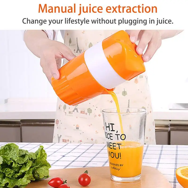 Portable 300ml Juicers Cup for Orange Lemon Fruit Squeezer 100% Original Juice Child Healthy Life Citrus Juicer Machine | Бытовая