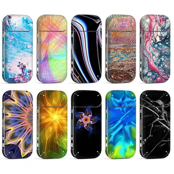 

10 Colors Printing Label PVC Material Antiscratch Decorative Skin Sticker For IQOS 2.4 Plus