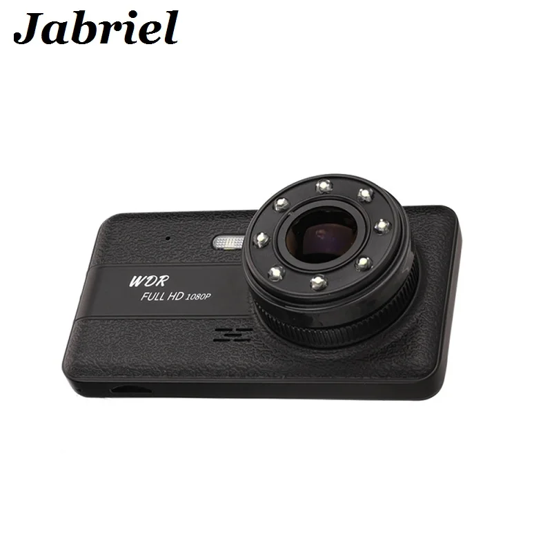 Jabriel HD 1080P видеорегистратор Автомобильный видеорегистратор с двумя объективами 170 ° Автомобильный видеорегистратор 4 дюйма ips экран видеорегистратор era view Автомобильный видеорегистратор циклическая запись