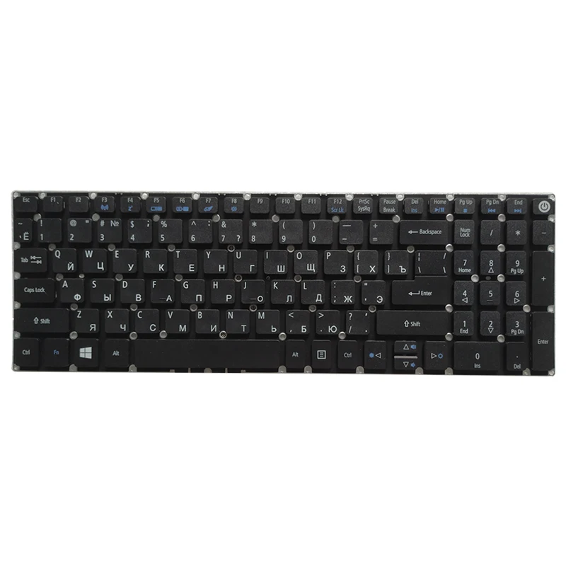 Teclado de Laptop Russo e Rússia Teclado para Acer Aspire Tamanhos Novo Teclado de substituição - Imagem 2