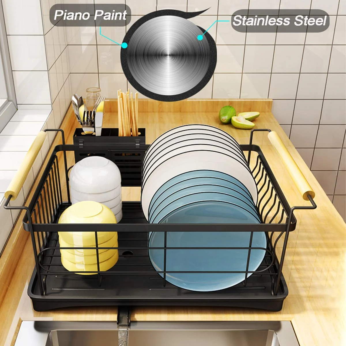 https://ae01.alicdn.com/kf/Hd7ec055be1d64b568b6bb6f01c1ea1af4/Dish-Drying-Rack-with-Drip-Tray-Stainless-Steel-Dish-Drainer-with-Wooden-Handles-and-Cutlery-Holder.jpg