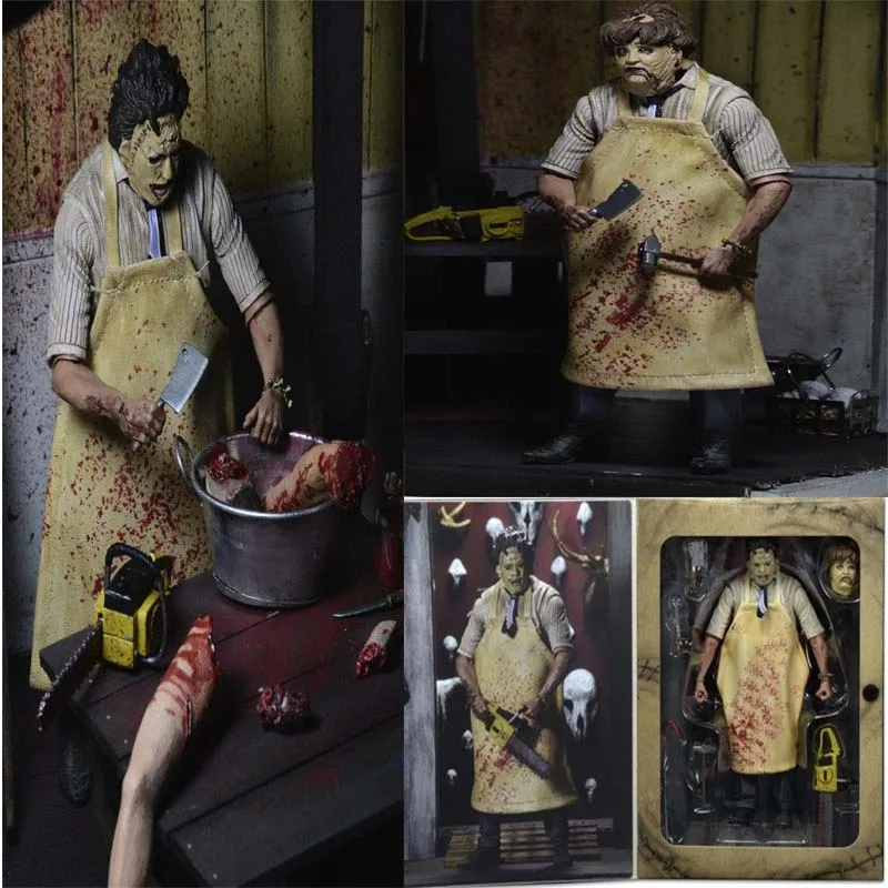 18 см NECA 40th Юбилей Ultimate кожи уход за кожей лица классический ужас фильм