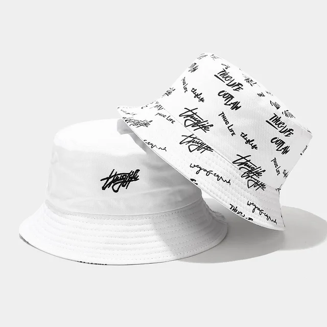  - 2023 New Reversible Fishing Hat Fisherman Cap For Boys Girls Bob Femme Gorro Summer Bucket Hats Women Men Panama Hat