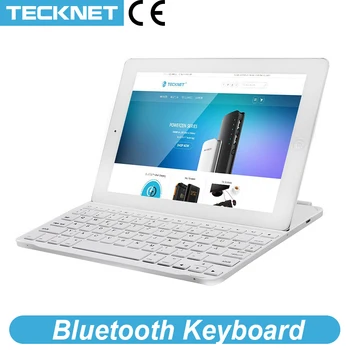 

TeckNet Mini Bluetooth Keyboard Wireless Keyboard for iPad Apple Mac Tablet Keyboard for Universal Support IOS Android Windows