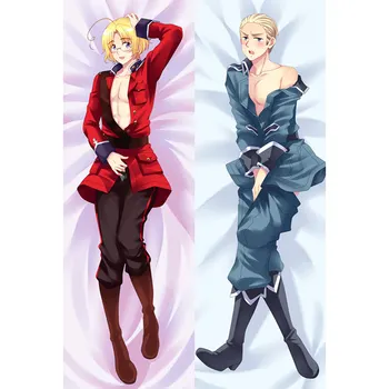 

Anime Axis Powers pillow Cover Ivan Braginsky Ludwig Dakimakura case cool boy 3D Double-sided Bedding Hugging Body pillowcase