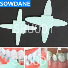 2 шт./компл. стоматологическая резиновые линейка для измерения зуб разрез зубы Occlusal резиновые инструмент