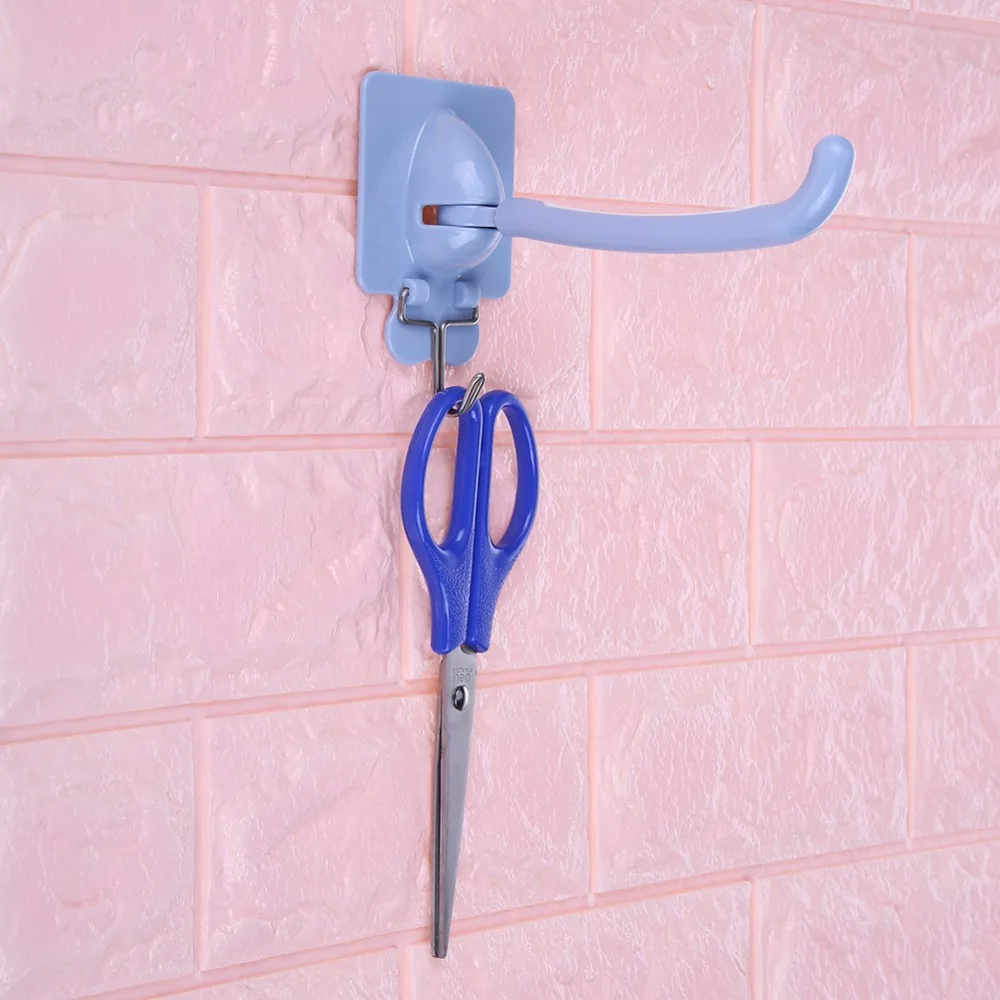 Multi-use Rotary Hook Towel Rack Dryer Shelf Kitchen Bathroom Organizer Bathroom Hardware Towel Racks with Hook