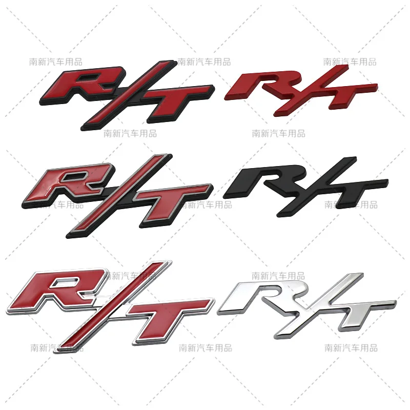 Цельнометаллический R/T декоративная наклейка Dodge R/T маркировка стерео R/T Автомобильный логотип R/T креативный бампер стикер s