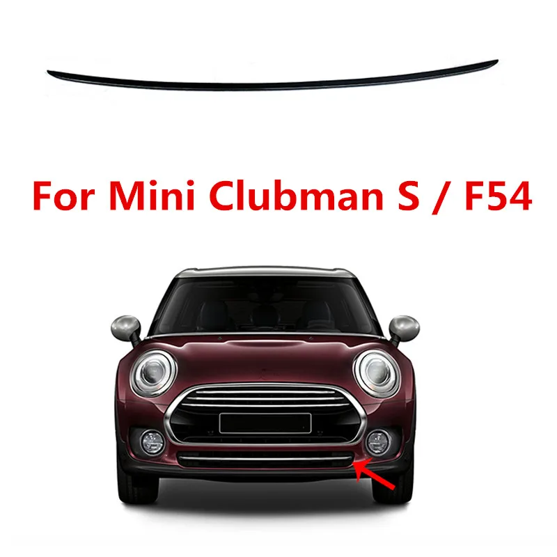 ABS передний нижний бампер для губ Накладка для Mini Clubman S F54 аксессуары для укладки