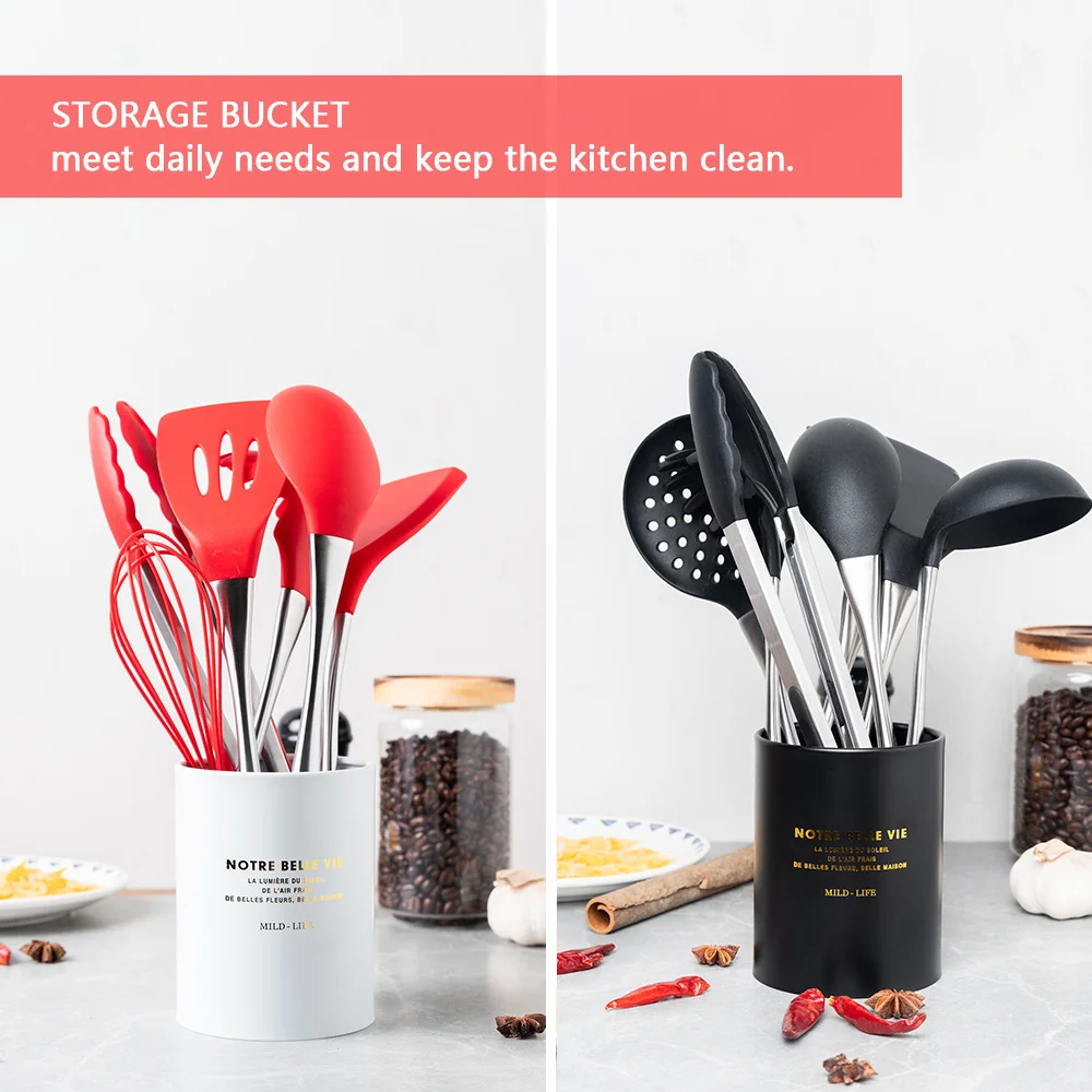 Премиум кухонная утварь 9 шт набор для приготовления пищи из нержавеющей стали и