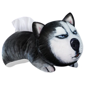 

Car Tissue Box,Plush Elasticity Universal Soft Cute Car Armrest Box Cartoon Anime Theme Armrest Tissue Box Car Accessories