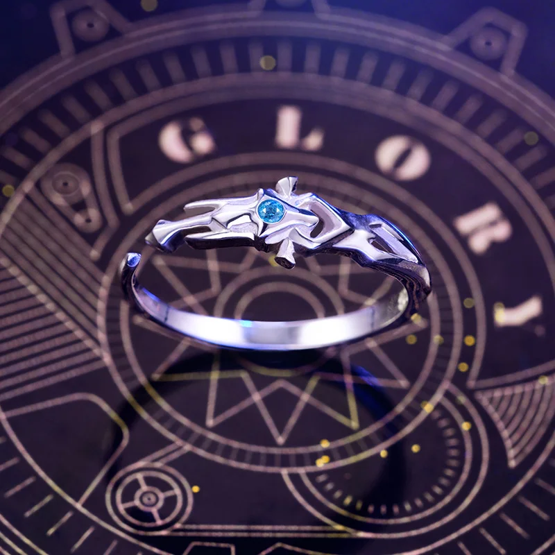 Королевское кольцо из фильма «Аватар», Серебряное 925 пробы, аниме, роль Huang Shaotian Ye Xiu Wang Jiexi Han Wenqing cartoon