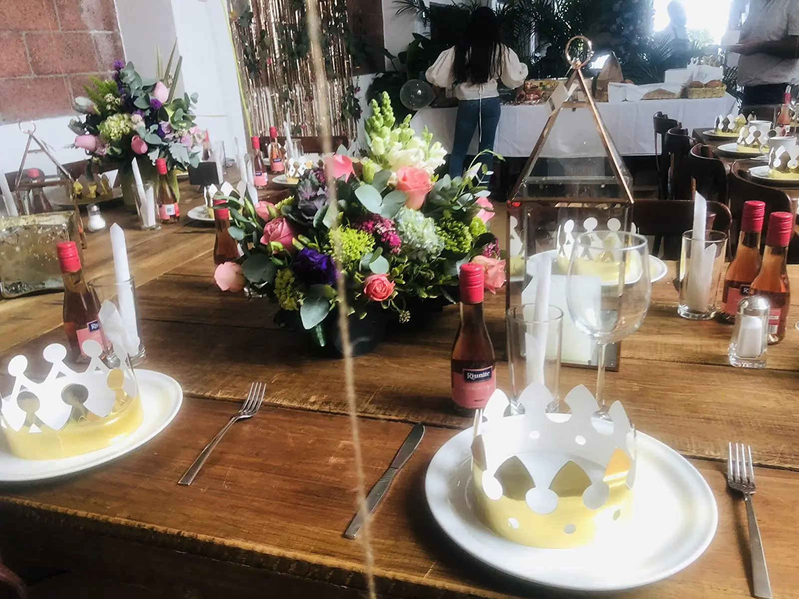 25 corone di carta dorate, corona di compleanno, pieghevole, per bambini, regolabili, per adulti, feste di compleanno, Capodanno, anniversario di matrimonio