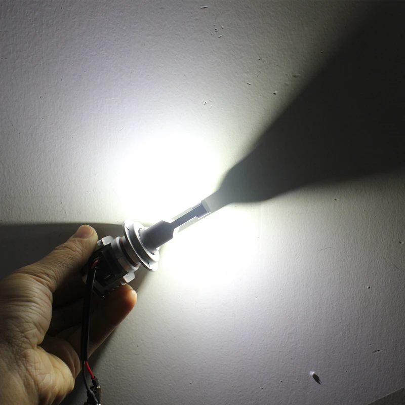 Rockeybright M4 3200LM H4 светодиодный фар H7 H8 H9 H11 Автомобильные фары H4 50 Вт яркий белый H1 9012 светодиодный H7 фар - Испускаемый цвет: White