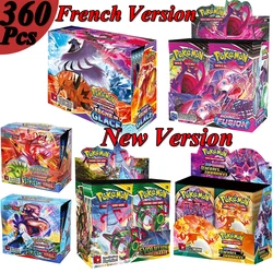 Cartes Pokemon Version française 360/324 pièces, boîte de Booster, bouclier épée, cartes de Collection, jeu 