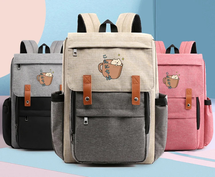 Neko Atsume Mummy сумка для подгузников для беременных милый кот Большая вместительная сумка для кормления коляска bolsa рюкзак уход за ребенком пеленка сумка